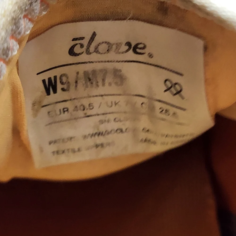 Clove Cream Pink Orange Solo Active Sneakers Women's Size 9 Nursing